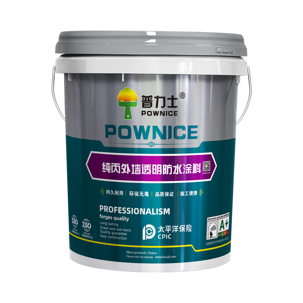 Pure Acrylic Transparent Exterior Waterproof Coating